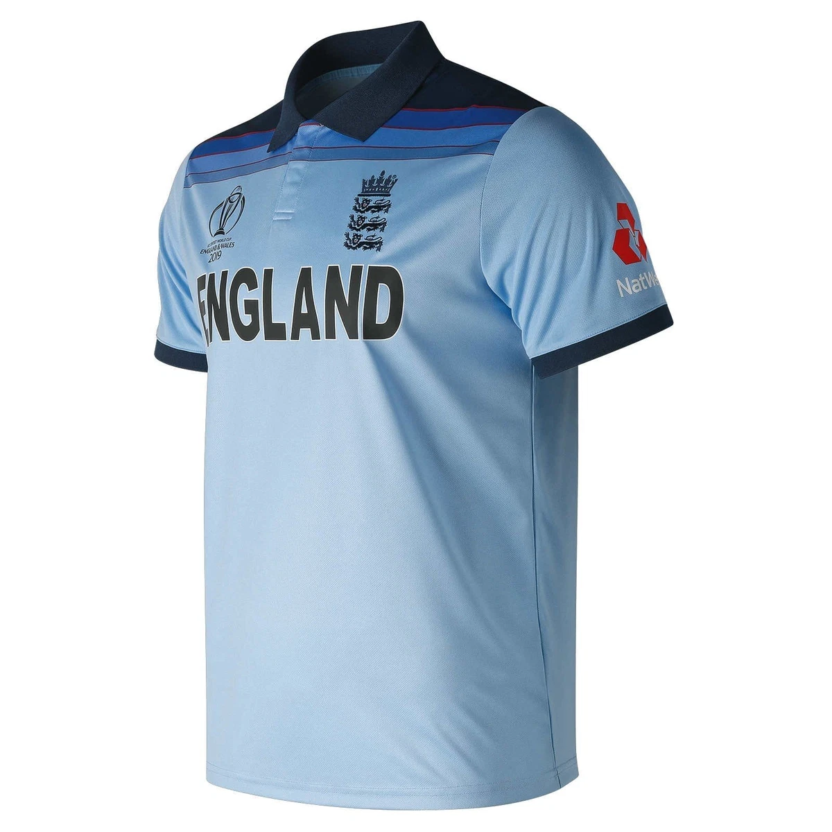 New Balance 2019 20 England Cricket World Cup Champions Shirt