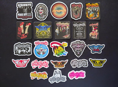 Aerosmith Inspired Stickers Steven Tyler Rock And Roll 80's 70's Vinyl Decals