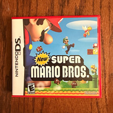Nintendo New Super Mario Bros. Nintendo DS Original Game Case w/ Manual