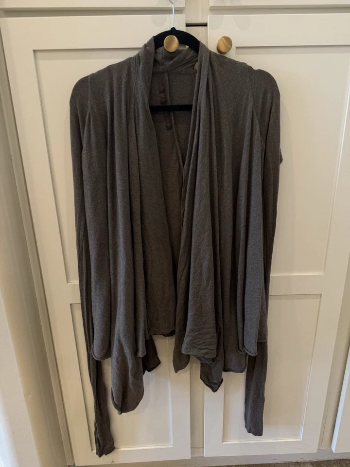 Rick Owens Lilies draped knit cardigan - Image 3 of 4