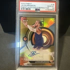 Jalen Brunson 2023 Finest Auto Gold Refractor /50 PSA 10