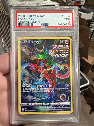 Deoxys graded PSA 9 for sale on eBay