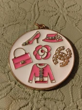 Chanel Zipper Pull Charm/Large