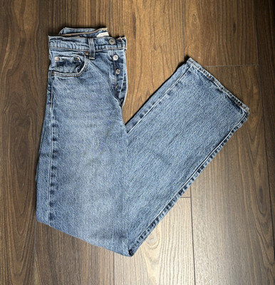 Levi's Ribcage Straight Damen Jeans W24 L32