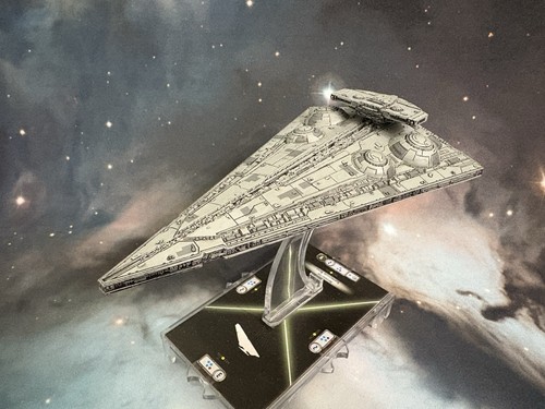 Star Wars Armada Interdictor Star Destoyer Modell/Ständer/Grundplatte (E370)