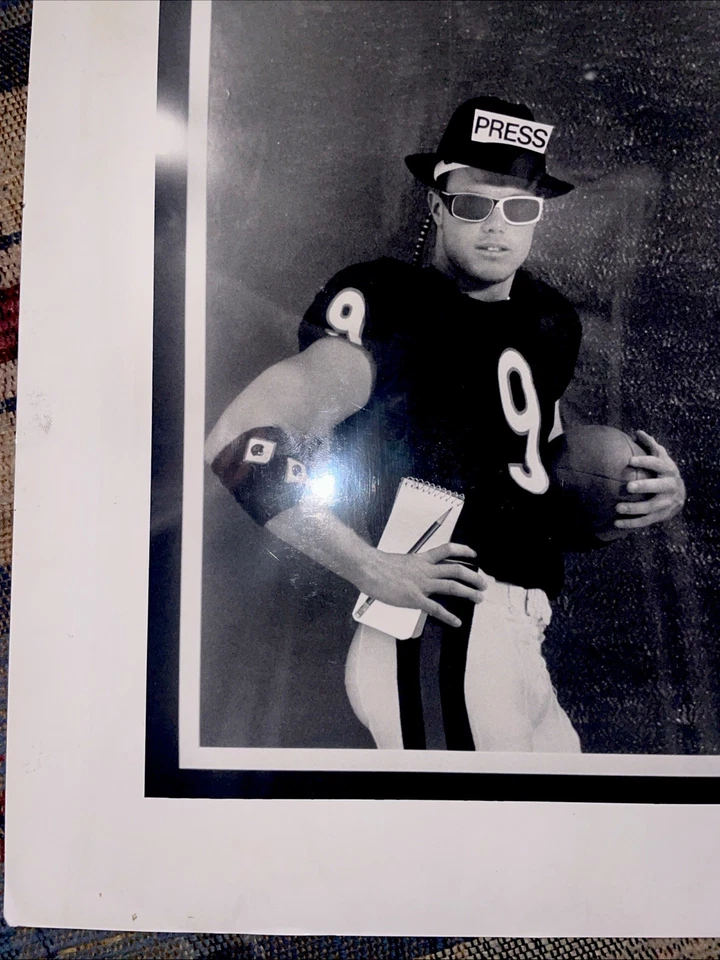 1987 JIM MCMAHON TYPE 1 PHOTO CHICAGO BEARS NFL FOOTBALL NCAA SOLDIERS FIELD - Image 2 of 4