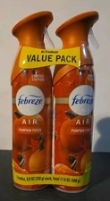 Febreze Pumpkin Patch Spray Air Freshener 2 Pack 8.8oz Each Value Limited NEW