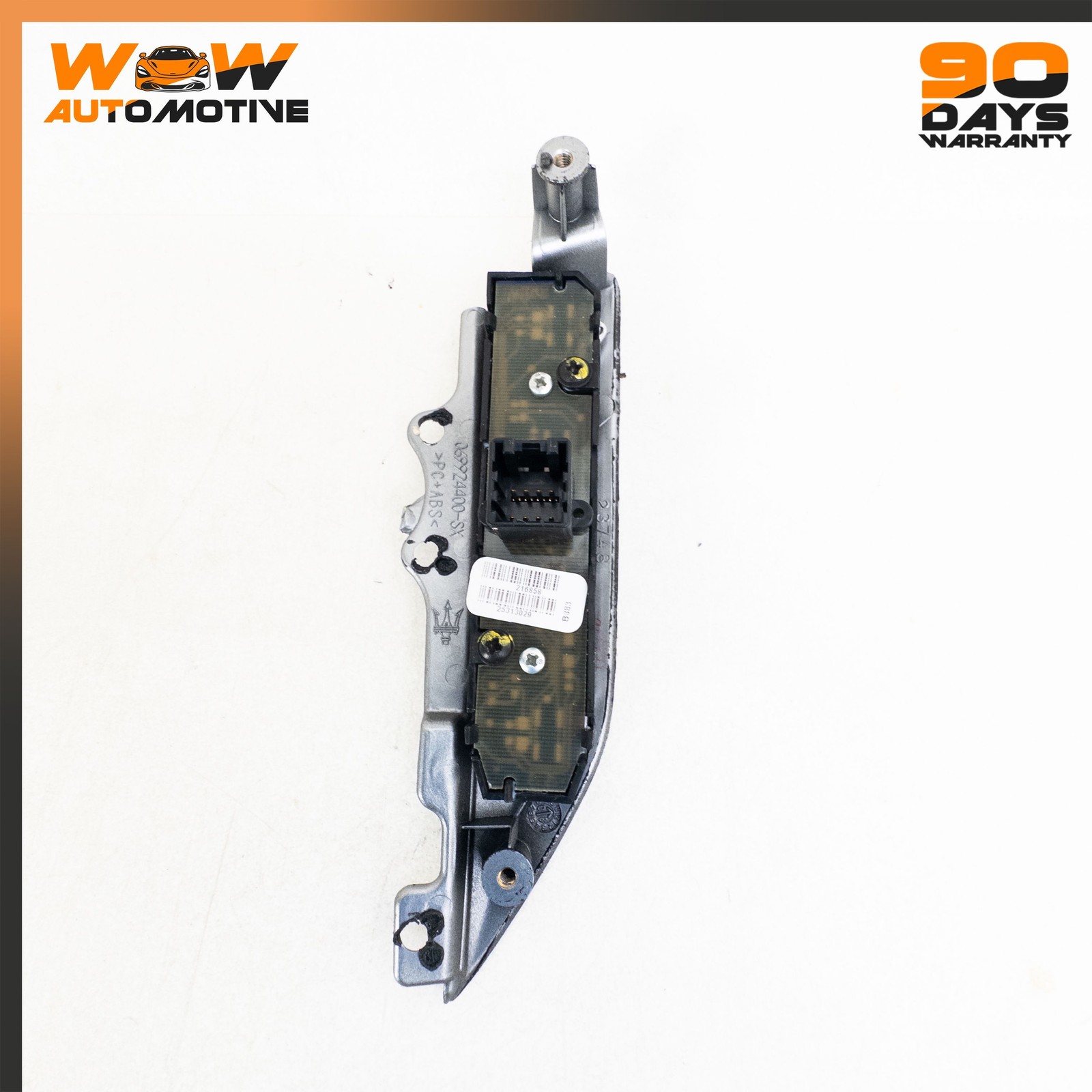 08-19 MASERATI GRANTURISMO FRONT TRACTION CONTROL SWITCH PANEL TRIM OEM  