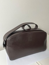 Sac GIANFRANCO FERRÉ Luxe Cuir Saffiano Marron - Vintage Italy