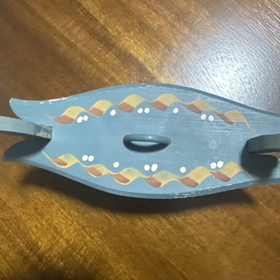 Tine Rosemaling Antique Norwegian Butter Box Scandinavian Primitive - Image 2 of 4