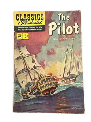 CLASSICS ILLUSTRATED THE PILOT NO. 70 MAY 1966
