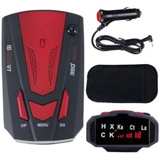 360 Car Radar Detector, 16 Band Voice Alert