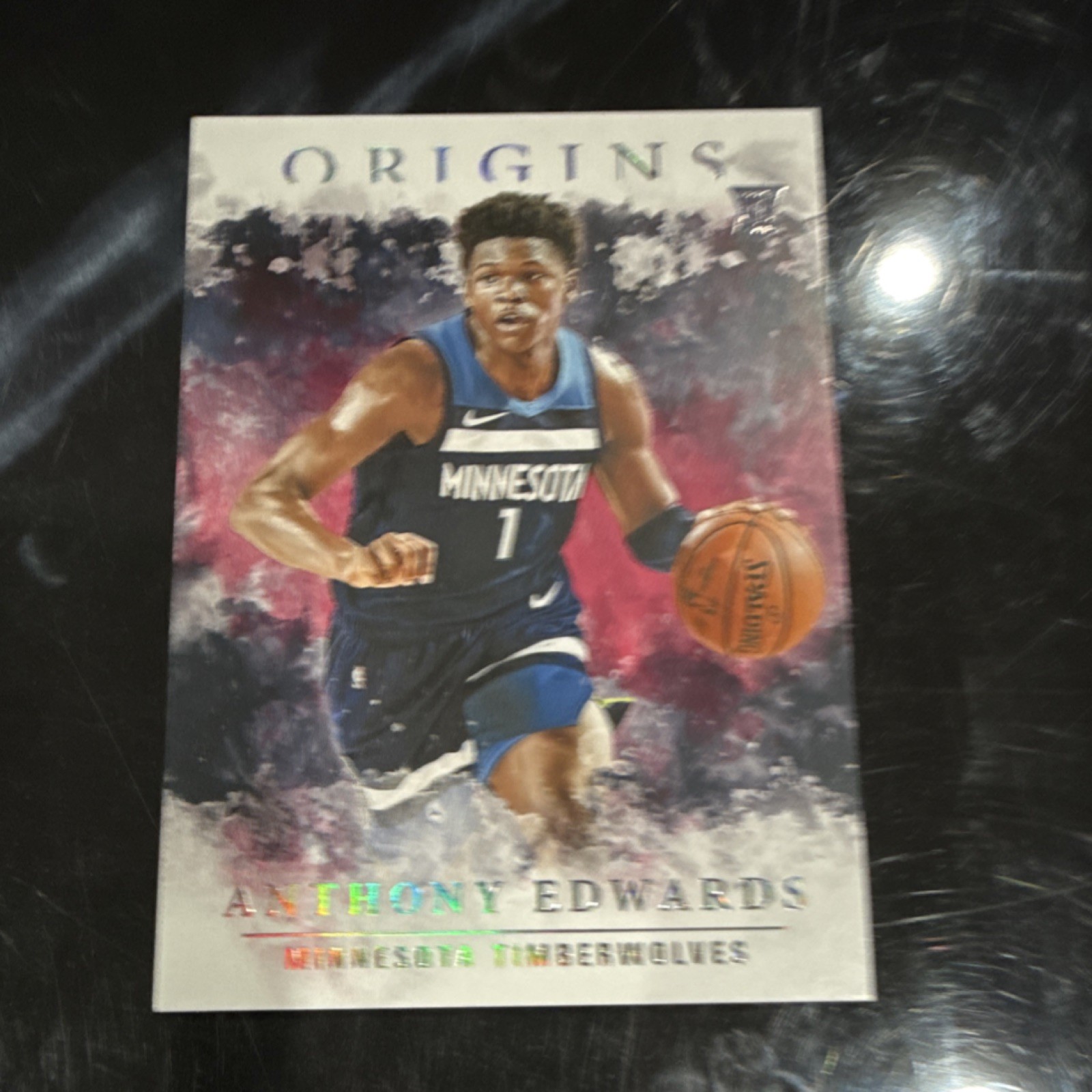 2020-21 Panini Origins Anthony Edwards Minnesota Timberwolves #71 Red RC