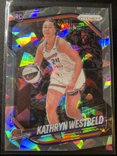 2025 Panini Prizm #29 KATHRYN WESTBELD Rookie RC Cracked Ice  Mercury WNBA