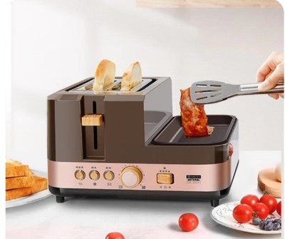 Breakfast Machine Steam-Cooking Four-in-One Toaster Commercial Sandwich Maker