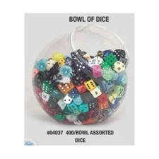 Koplow Dice Bowl of Dice (400) New