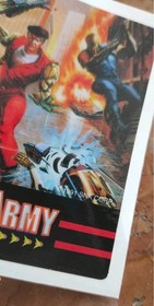 Robo Army Neo Geo Aes SNK insert stickers sticker label  