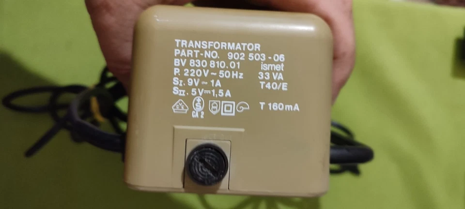 alimentatore power supply commodore 64 vic 20 c64 non funzionante scarpone - Immagine 4 di 4