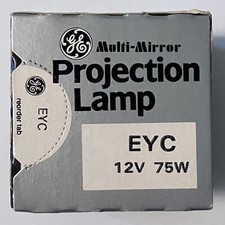 GE Multi-Mirror Projection Lamp EYC 12V 75W - replacement bulbs