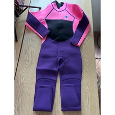 New Women  s/Girls Realon Wet Suit pink purple Medium waist 12-12.5  Inseam 20.5  