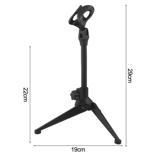 Adjustable Microphone Stand Workspace Space-saving Design Adjustable Height - Picture 12 of 12