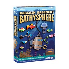 WizKids Board Game Bargain Basement Bathysphere Box VG+/NM