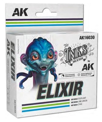 Inks Elixir Acrylic Set (3 Colors) 30ml Bottles