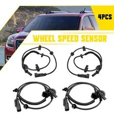 Front ABS Wheel Speed 4X Fit Rear Sensor Buick Enclave Traverse GMC Chevy Acadia