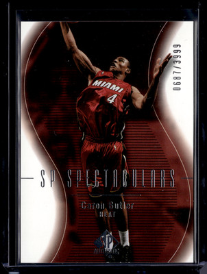 2003-04 SP Authentic - SP Spectaculars - Caron Butler - /3999 - #125 - Heat