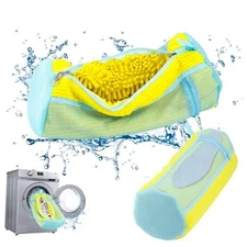 Shoe Washing Bags for Washing Machine – Durable Shoe Washing Large Yellow