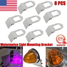8 Sets Watermelon Light Mounting Under Frame Light Bracket For Universal Truck