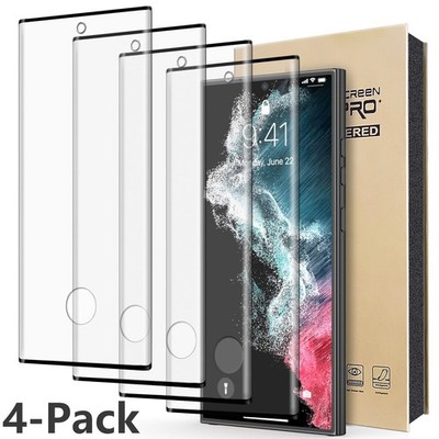 2/4-Pack HD Screen Protector For Samsung Galaxy S22 Ultra Privacy Tempered Glass