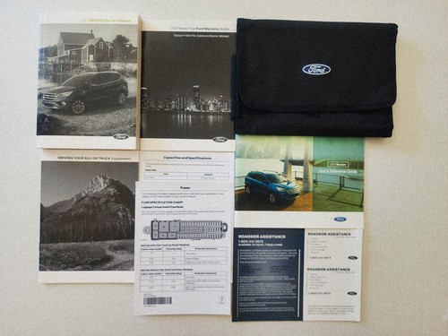 2017 Ford Escape Owner's Manual - Complete Factory Set OEM