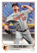 2022 Topps Series 1 - Alex Wells #118 (RC)