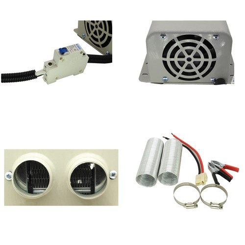 800W Electric Car Auto Heating Heater Fan 12V Defogger Defroster Demister Warmer - Picture 12 of 12