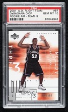 2001 Upper Deck Flight Team /500 DeSagana Diop (Action) #97 PSA 10 GEM MT 0m5n