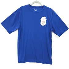Grupo Bimbo Bear T Shirt Unisex M Graphic Blue Athleisure Performance Workwear