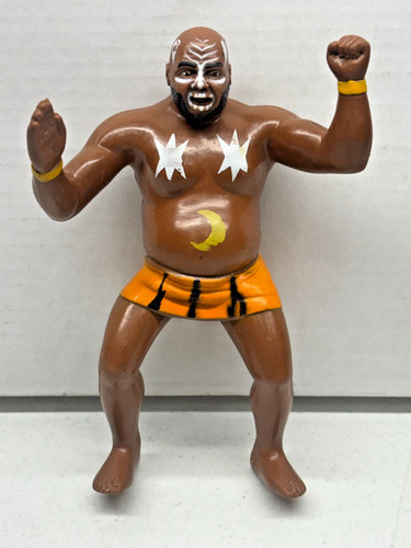 VINTAGE 1980'S - LJN - WWF WRESTLING - KAMALA - LQ...