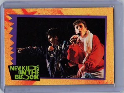 1989 Topps New Kids on the Block #34a The Sixth New Kid? NM+