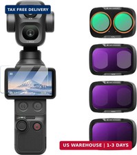 4-Pack Filter Compatible with DJI Osmo Pocket 4P/Xtra Muse2 Pro