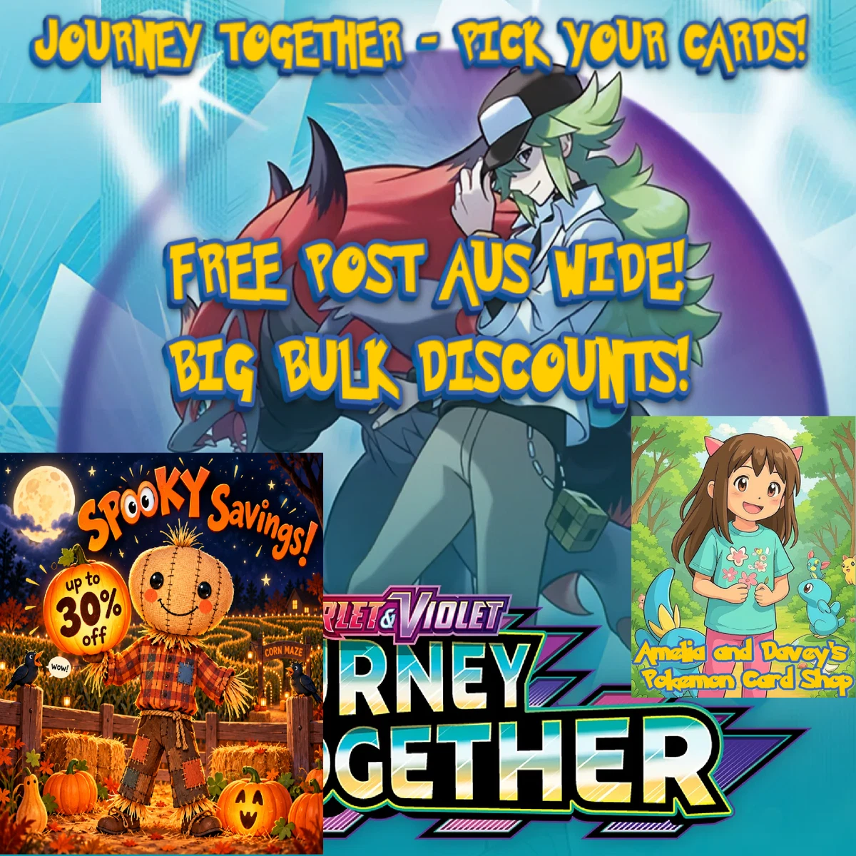 Journey Together  Singles - Pick a Card - Free Post and bulk savings!