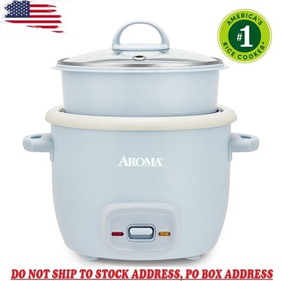 AROMA  4-Cup Rice Cooker & Food Steamer with Bonded Granite  Nonstick Ceramic &