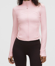 Lululemon Define Cropped Jacket Nulu-Blissful Pink-NWT