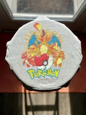 Vintage 90s Pokemon Charizard T Shirt Youth Sz 4 Nintendo Gray 1999 Rare