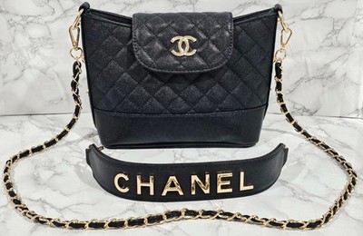 Chanel Makeup Black Quilted Shoulder Strap Bag Crossbody - VIP Gift