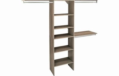 ClosetMaid SS25-COS SuiteSymphony 7 to 10 Foot Wide Closet System - Grey