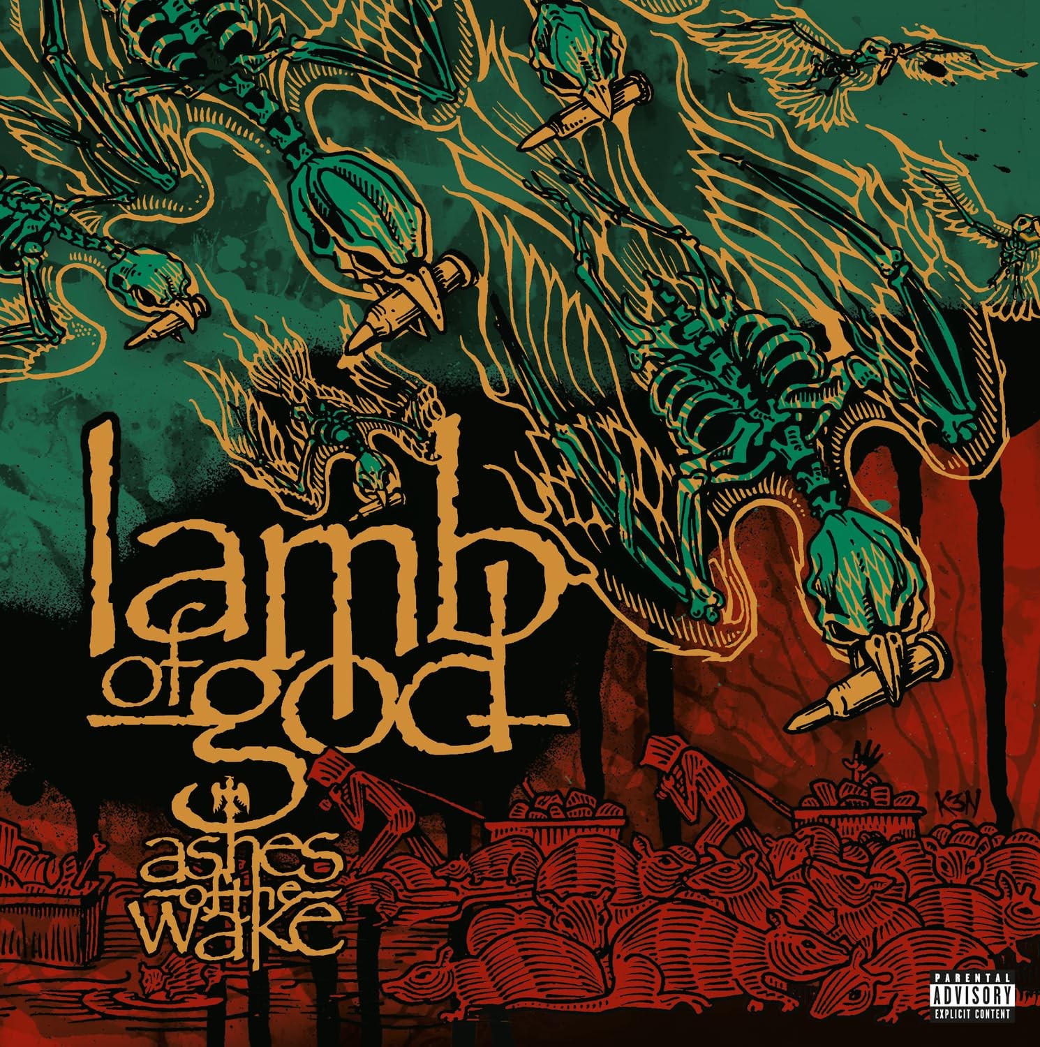 Lamb of God Ashes of the Wake Double LP Vinyl NEW