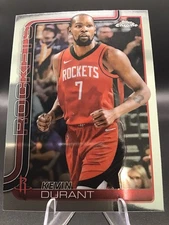 2025-26 Topps Chrome Basketball #155 Kevin Durant, Houston Rockets