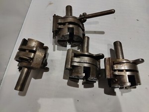 Lot of 4 Vintage H&G Size 101 Style DM Die Head 1" Shanks