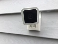 Wyze Cam Mount V3 + V4 Compatible Wired Outdoor Cam Vinyl Siding Mount NO CAMERA